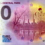 New York – Central Park 2024-1 0 euro souvenir banknotes us