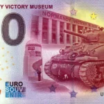 Normandy Victory Museum 2025-1 0 euro souvenir anniversary france banknote