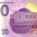 Nová synagóga Žilina 2021-2 0 euro souvenir bankovka slovensko