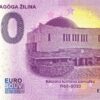 Nová synagóga Žilina 2024-6 0 euro souvenir bankovka slovensko