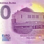 Nová synagóga Žilina 2024-6 0 euro souvenir bankovka slovensko