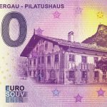 Oberammergau - Pilatushaus 2018-1 zero euro 0€ souvenir banknote