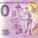 Objavujte Slovensko Explore Slovakia 2022-1 0 euro bankovka slovensko