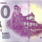 Oravsky hrad 2019-2 0 euro souvenir castle peciatka
