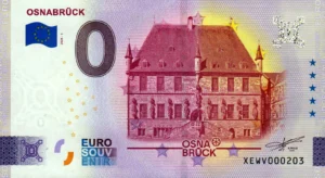 Osnabruck 2025-1 0 euro souvenir banknotes germany