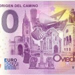 Oviedo, Origen del Camino 2021-1 0 euro souvenir banknotes spain