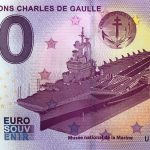 PORTE-AVIONS CHARLES DE GAULLE 2017-1 zero euro souvenir banknote 0€ schein billet
