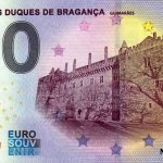 Paco dos Duques de Braganca 2023-2 0 euro souvenir portugal banknotes