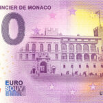 Palais Princier de Monaco 2024-1 0 euro souvenir banknotes france