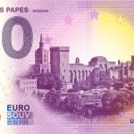 Palais des Papes 2023-9 avignon 0 euro souvenir france banknotes