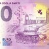 Panoráma Údolia smrti 2026-4 0 euro souvenir bankovka slovensko