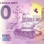 Panoráma Údolia smrti 2026-4 0 euro souvenir bankovka slovensko
