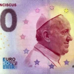 Papa Franciscus 2025-2 anniversary 0 euro souvenir banknotes argentina