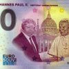 Papst Johannes Paul II 2021-49 0 euro souvenir banknotes germany