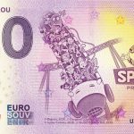Parc Spirou 2020-2 0 euro souvenir banknotes billet france