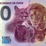 Parc Zoologique de Paris 2023-5 0 euro souvenir banknotes france