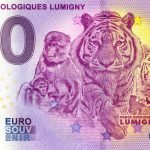 Parcs Zoologiques Lumigny 2020-2 0 euro souvenir banknote france