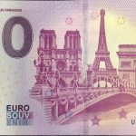Paris Bateaux Parisiens 2019-1 0 euro souvenir france
