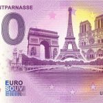 Paris Montparnasse 2023-6 0 euro souvenir france banknotes