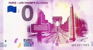 Paris – Les Champs Élysées 2018-2 0 euro