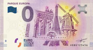 Parque Europa 2019-1 0 euro souvenir slovensko