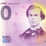 Paul Verlaine 2021-7 0 euro souvenir france billet banknotes zeroeuro