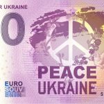 Peace for Ukraine 2022-1 SEEL 0 euro souvenir banknotes italy