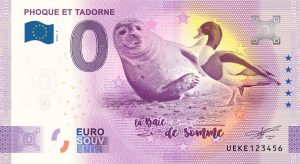 Phoque et Tadorne 2023-3 0 euro souvenir banknotes france