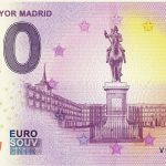 Plaza Mayor Madrid 2019-2 0 euro souvenir spain banknotes