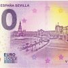 Plaza de Espana Sevilla 2019-1 0€ souvenir zero euro banknote