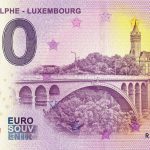 Pont Adolphe – Luxembourg 2019-1 0 euro souvenire banknote