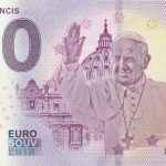 Pope Francis 2018-1 0 euro souvenir billet schein