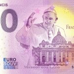 Pope Francis 2022-1 0 euro souvenir banknotes italy