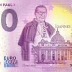 Pope John Paul I 2022-4 0 euro souvenir banknotes italy