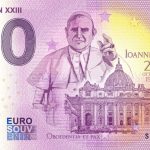 Pope John XXIII 2022-6 0 euro souvenir banknote italy