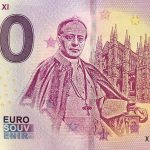 Pope Pius XI 2019-1 zero euro souvenir bankovka 0€ banknotes