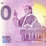 Pope Pius XII 2022-7 0 euro souvenir banknote italy