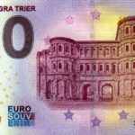 Porta Nigra Trier 2022-3 0 euro souvenir germany banknotes