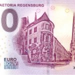 Porta Praetoria Regensburg 2019-2 0 euro souvenir banknote