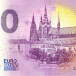 Praha 2022-6 0 euro souvenir bankovka ceska republika
