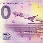 Primeiro Voo do A330NEO 2018 2019-3 0 euro souvenir bankovka zero euro