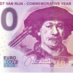 REMBRANDT VAN RIJN 2019-2 0 euro souvenir banknote commemorative year 350