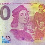 Raffaello Sanzio 2020-1 0 euro souvenir banknotes