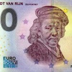 Rembrandt van Rijn 2023-8 0 euro souvenir netherlands banknotes