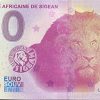 Réserve Africaine de Sigean 2022-1 0 euro souvenir banknotes france