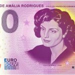 Retrato de Amália Rodrigues 2020-4 0 euro souvenir portugal