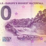 Rhine Falls - Europe´s Biggest Waterfall 2019-1 0 euro souvenir banknote
