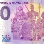 Rolandstatuen in Deutschland 2021-1 0 euro souvenir banknotes germany