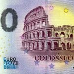 Roma 2023-1 COLOSSEO 0 euro souvenir italy banknotes