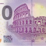 Roma Colosseo 2019-1 0 euro souvenir banknote zeroeuro bankovka